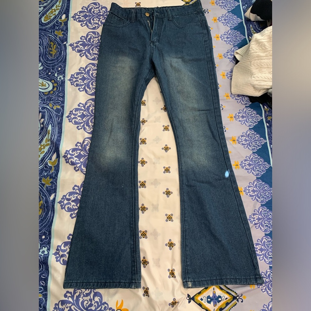 YESSYTLE Low Rise Flared Jeans